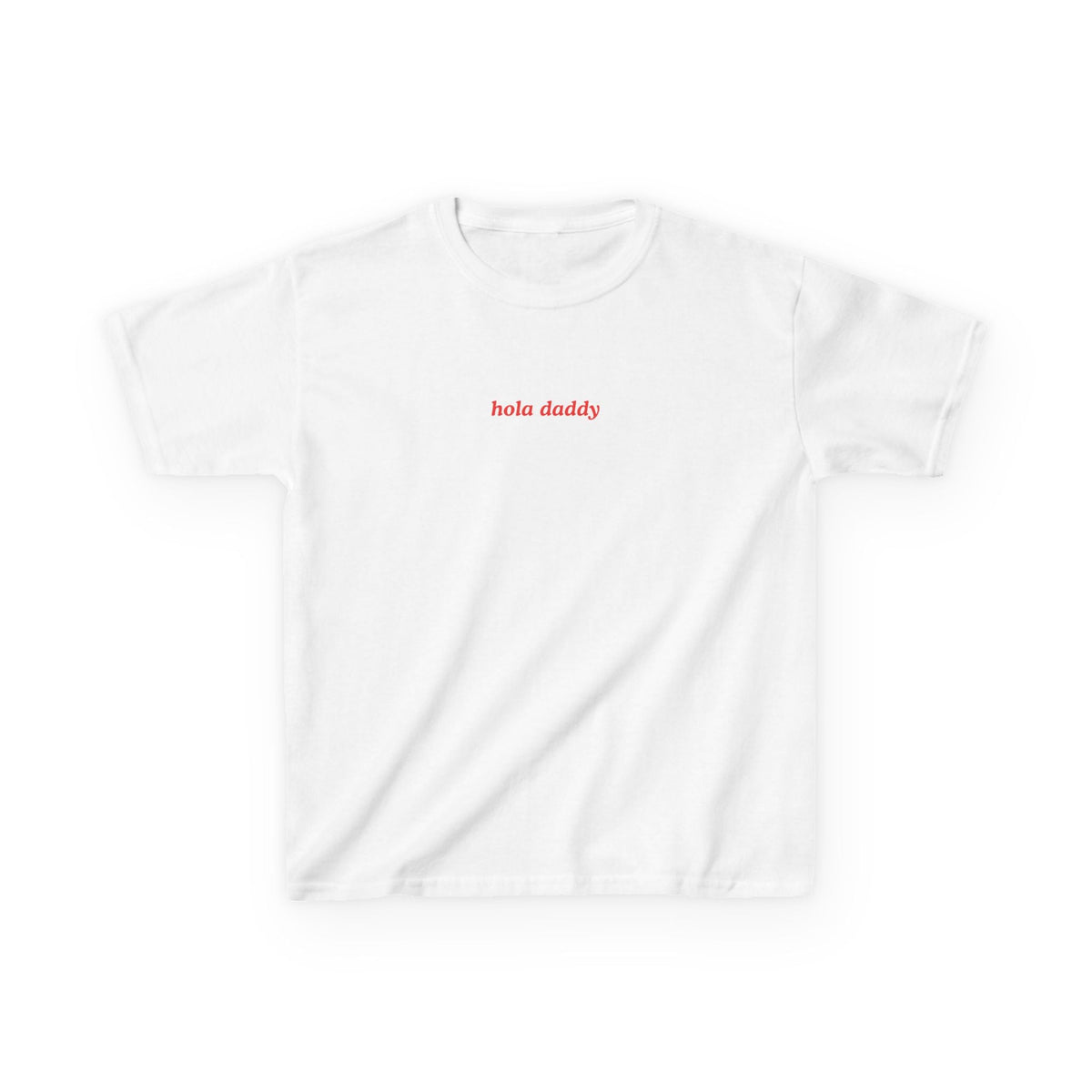 Y2K Hola Daddy Baby Tee