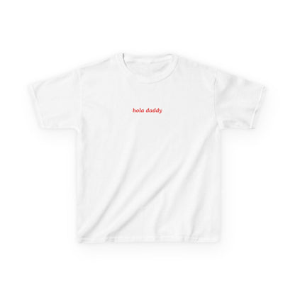 Y2K Hola Daddy Baby Tee