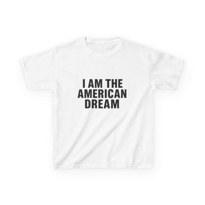 I Am The American Dream Graphic Baby Tee