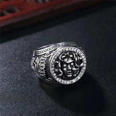 Medusa Snake Ring
