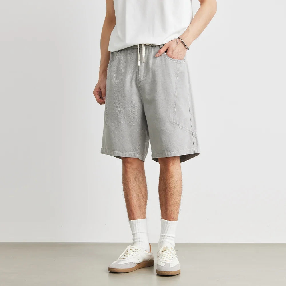Mens Cotton Y2K Jort Length Shorts