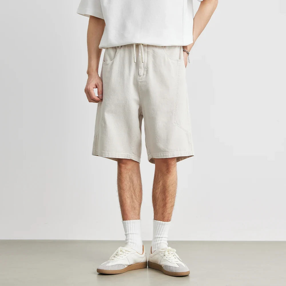 Mens Cotton Y2K Jort Length Shorts