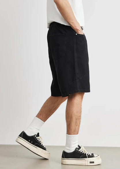 Mens Cotton Y2K Jort Length Shorts