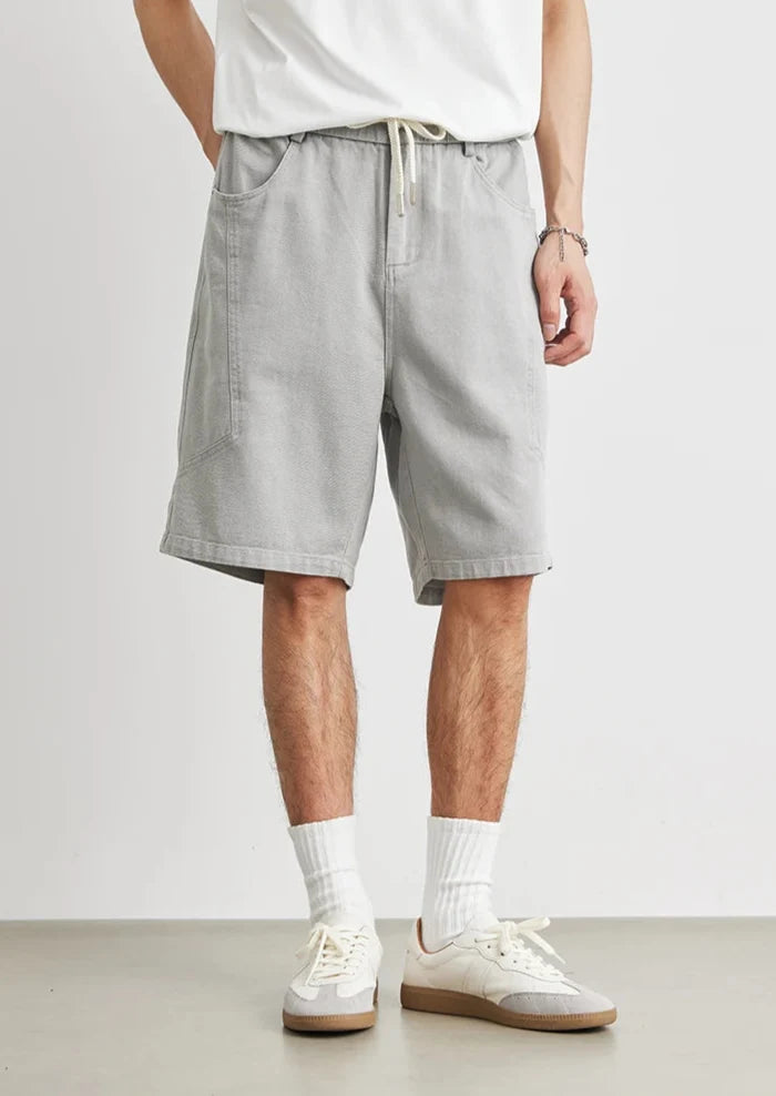 Mens Cotton Y2K Jort Length Shorts