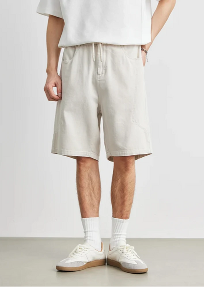 Mens Cotton Y2K Jort Length Shorts