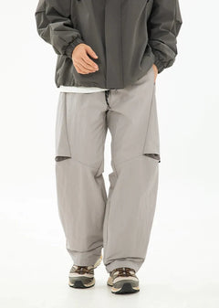 Mens Outdoor Y2K Parachute Trousers