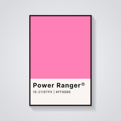 Power Ranger Pink Poster