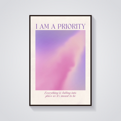 Priority Gradient Poster