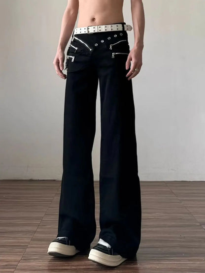 Retro Y2K High Waist Micro Flare Jeans