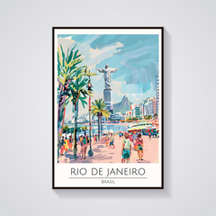 Rio Christ Redeemer Poster