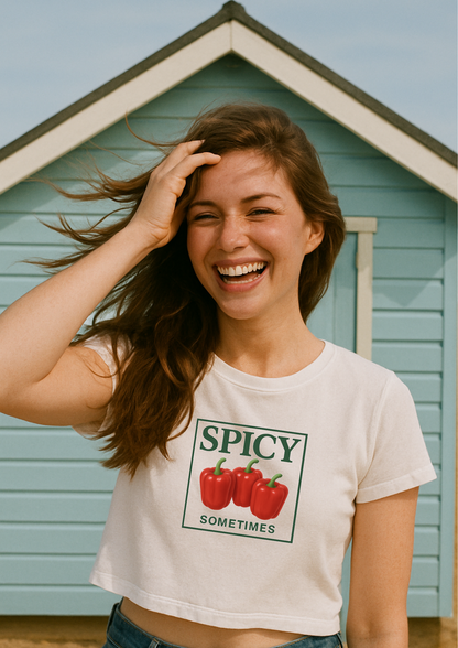 Sometimes Spicy Graphic Baby Tee