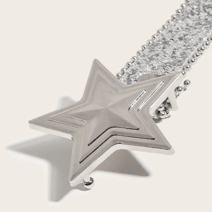 Star Buckle Y2K Rhinestone Belt