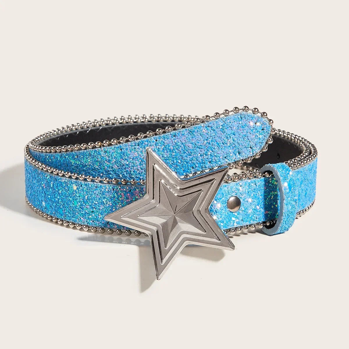 Star Buckle Y2K Rhinestone Belt