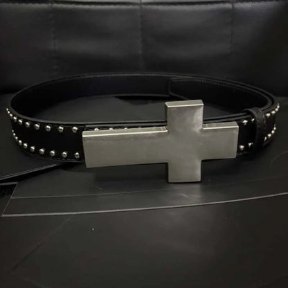 Subculture Y2K Punk Studded Cross Belt