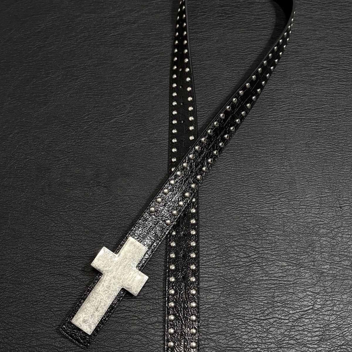 Subculture Y2K Punk Studded Cross Belt