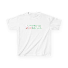 Sweet In The Streets Picante In The Sheets Baby Tee