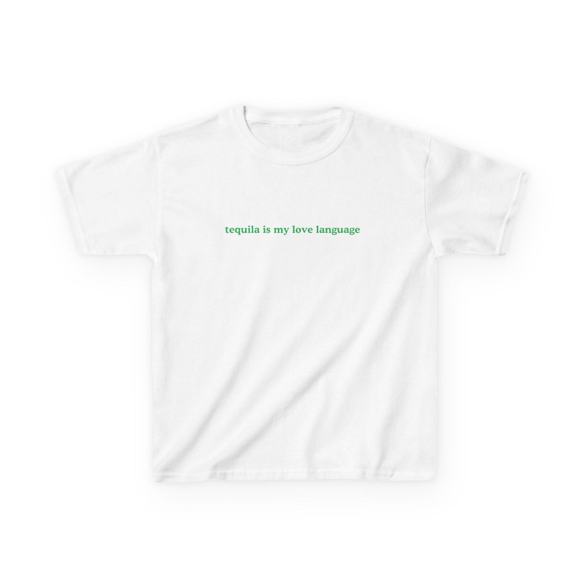 Y2K Tequila Is My Love Language Baby Tee