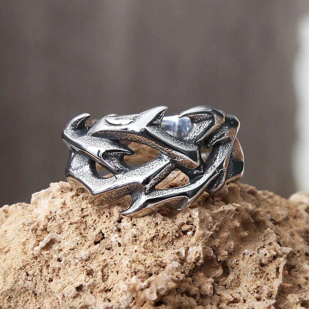 Thorn Crown Ring