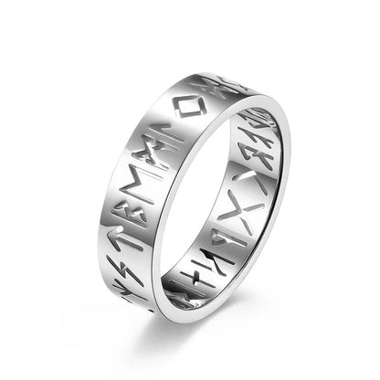 Viking Scripture Rune Ring