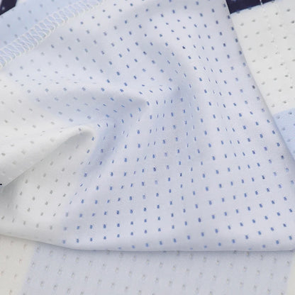 Vintage Mesh Striped Soccer Long Sleeve Jersey