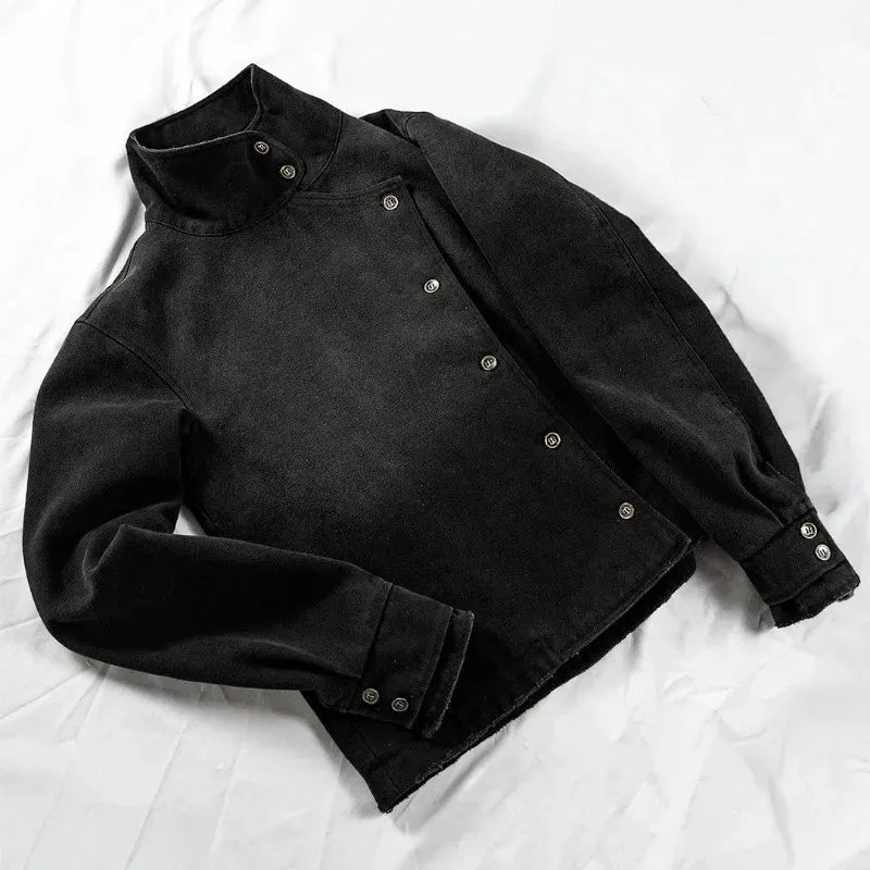 Vintage Y2K Black Fencing Jacket