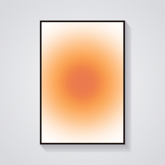 Warm Sunshine Gradient Poster