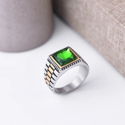 Watch Strap Stone Ring