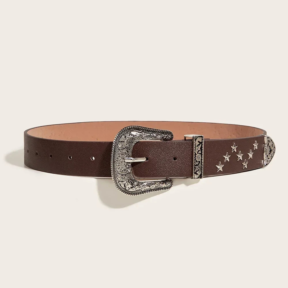 Western Y2K Cowboy Buckle Belt