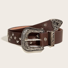 Western Y2K Cowboy Buckle Belt