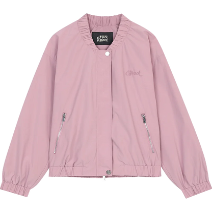 Windbreaker Y2K Minimalist Block Baseball Bomber Jacket