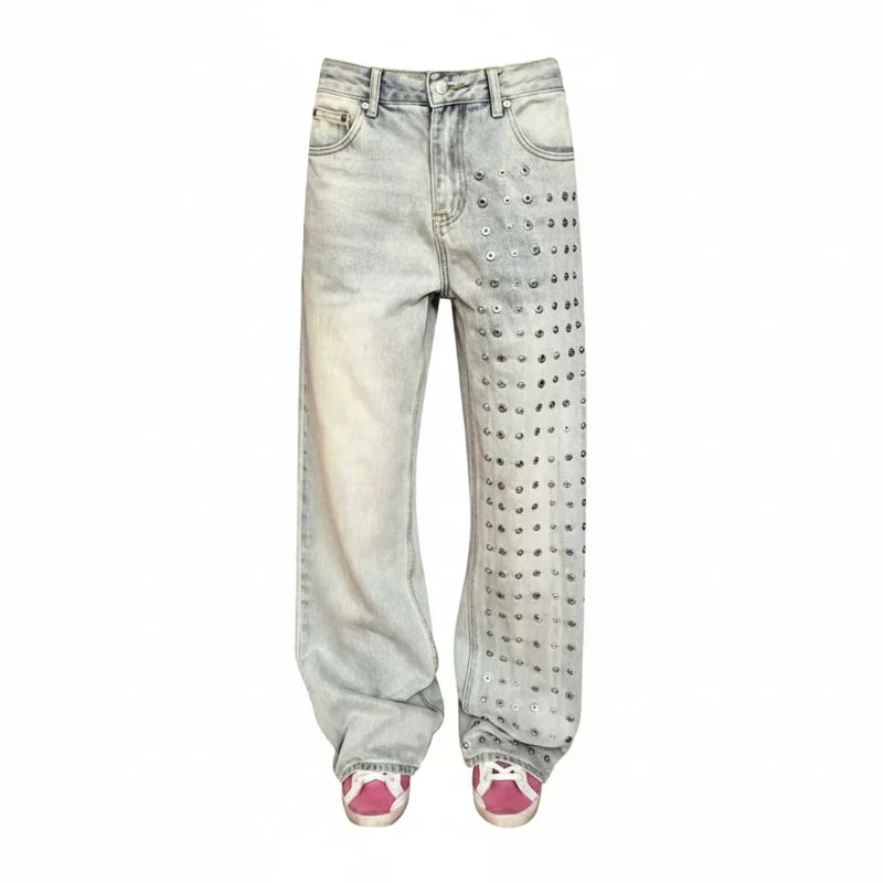 Womens Baggy Denim Y2K Jeans