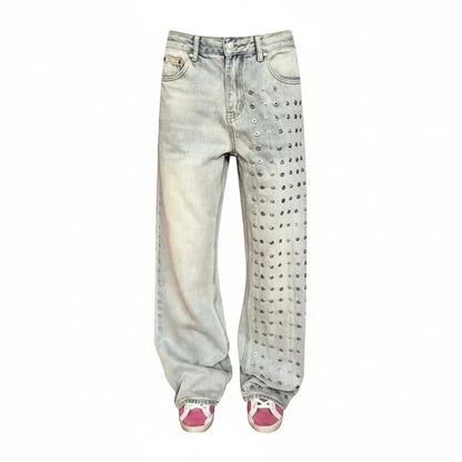 Womens Baggy Denim Y2K Jeans