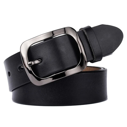 Womens Y2K Leather Belt