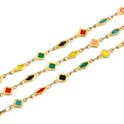 Y2K 1 Meter Geometric Necklace