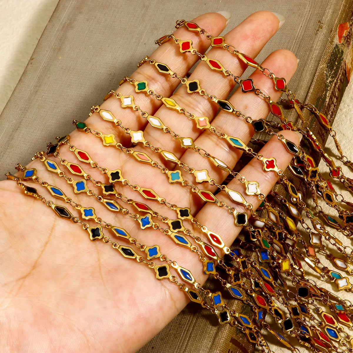 Y2K 1 Meter Geometric Necklace