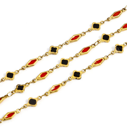 Y2K 1 Meter Geometric Necklace