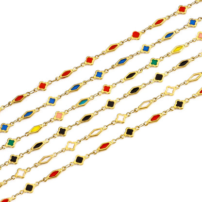 Y2K 1 Meter Geometric Necklace