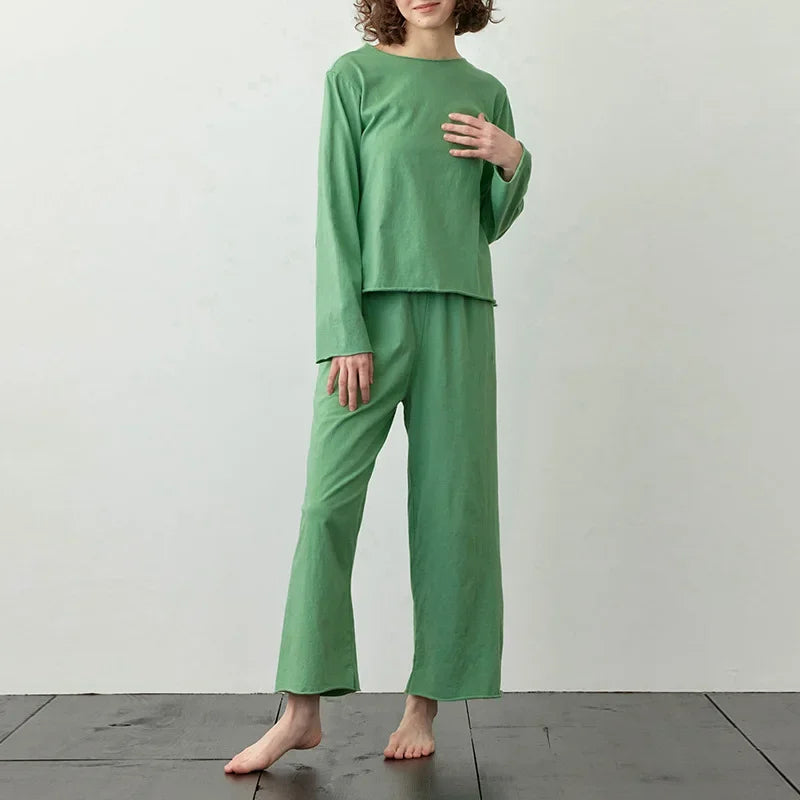 Y2K 100% Cotton Korean Pyjama Set