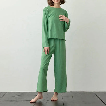 Y2K 100% Cotton Korean Pyjama Set