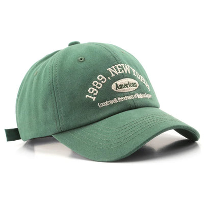 Y2K 1989 New York Embroidered Baseball Cap
