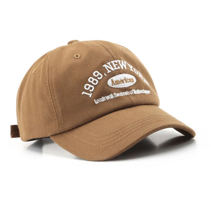 Y2K 1989 New York Embroidered Baseball Cap