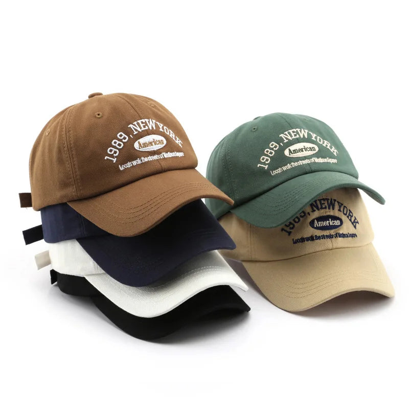 Y2K 1989 New York Embroidered Baseball Cap
