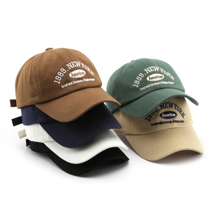 Y2K 1989 New York Embroidered Baseball Cap
