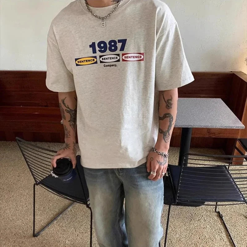 Y2K 3 is Company Baggy T Shirt