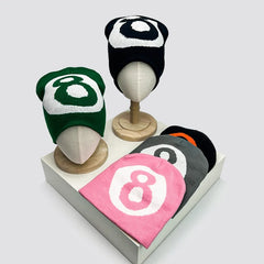 Y2K 8 Ball Graphic Beanie