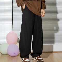 Y2K Arc Shaped Baggy Trousers