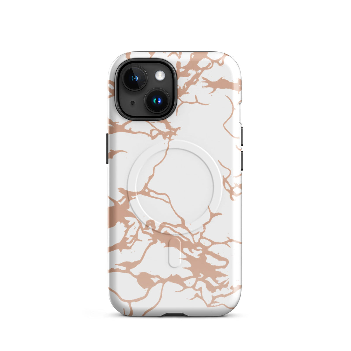Y2K Arctic Pinky Brown Camo MagSafe Case