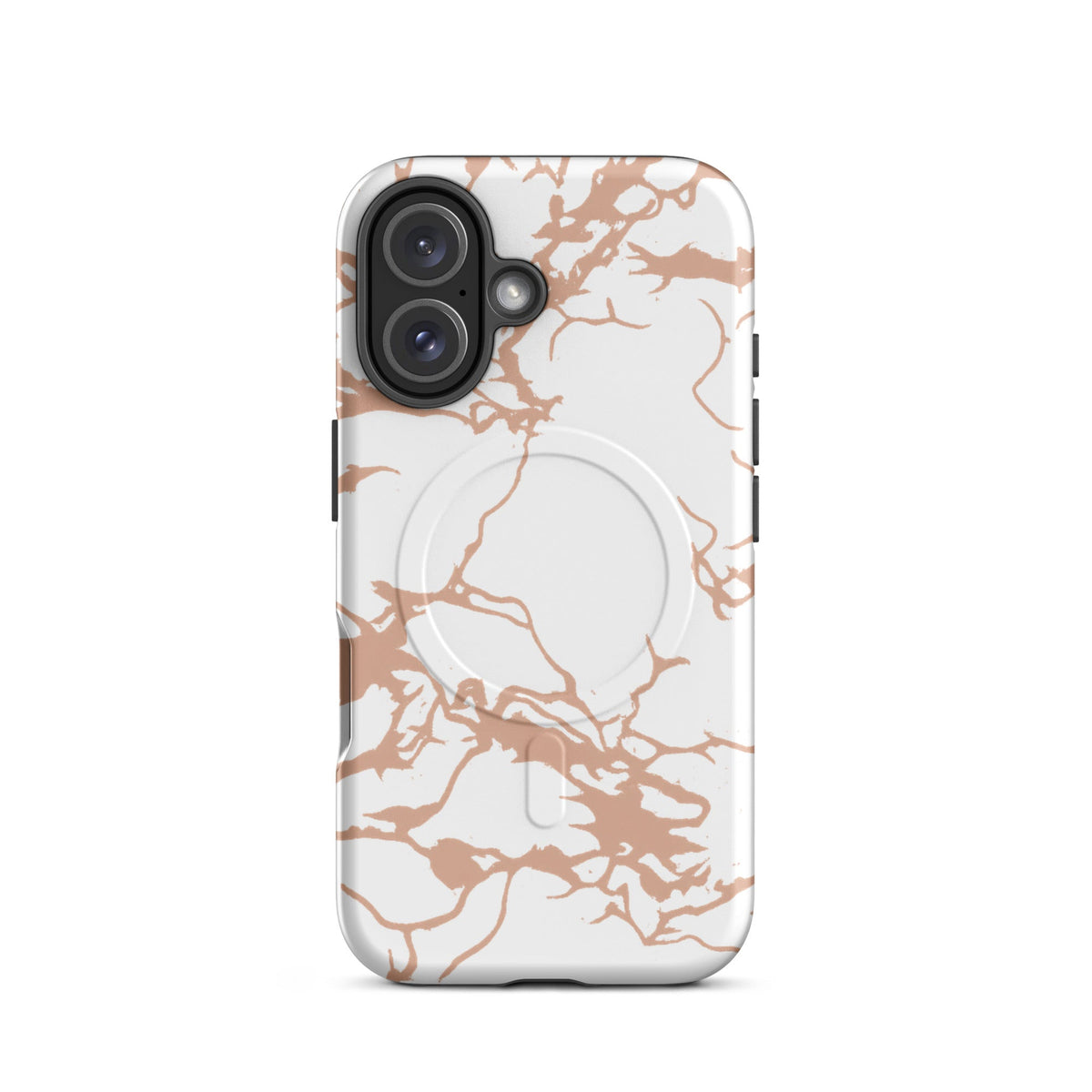 Y2K Arctic Pinky Brown Camo MagSafe Case