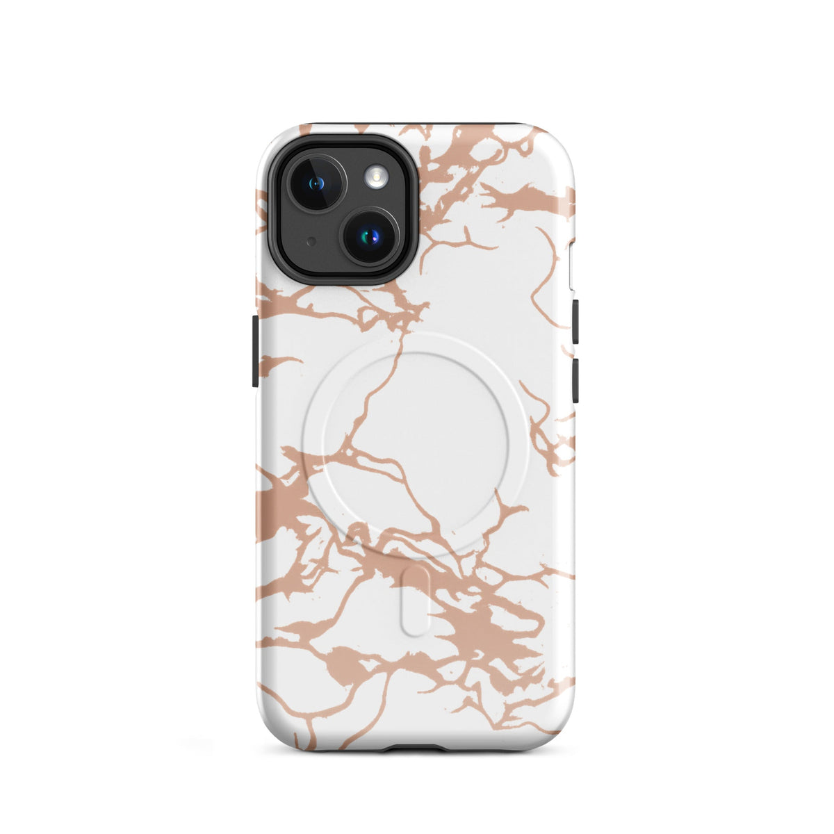 Y2K Arctic Pinky Brown Camo MagSafe Case
