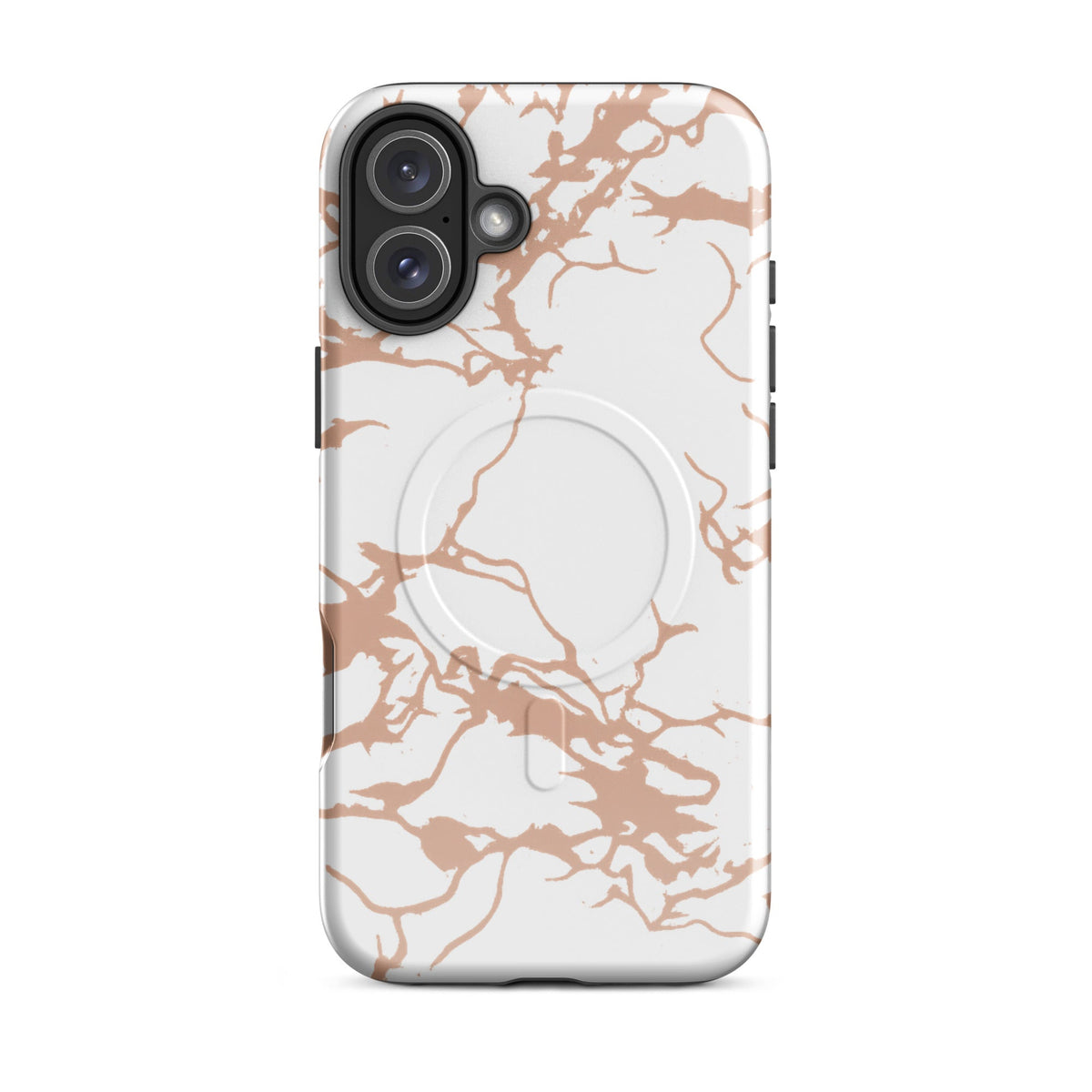 Y2K Arctic Pinky Brown Camo MagSafe Case